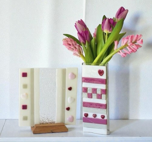 Crafted with love: Valentine Glass Fusion