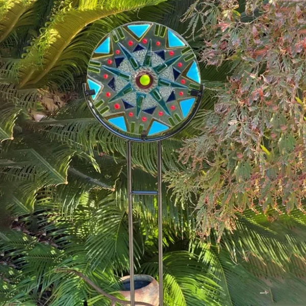Mandala Garden Stake