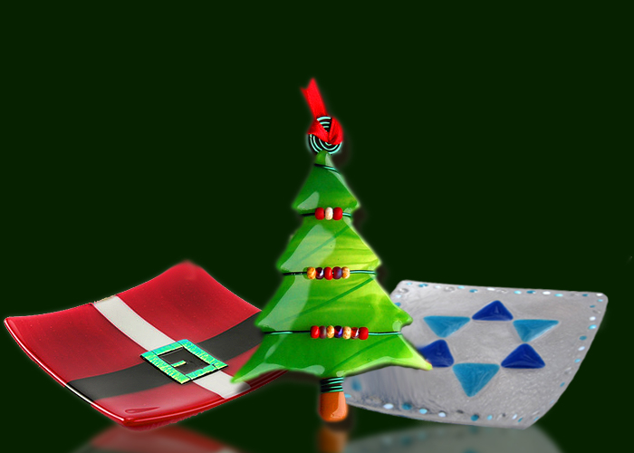 A Touch of "Holiday" Glass