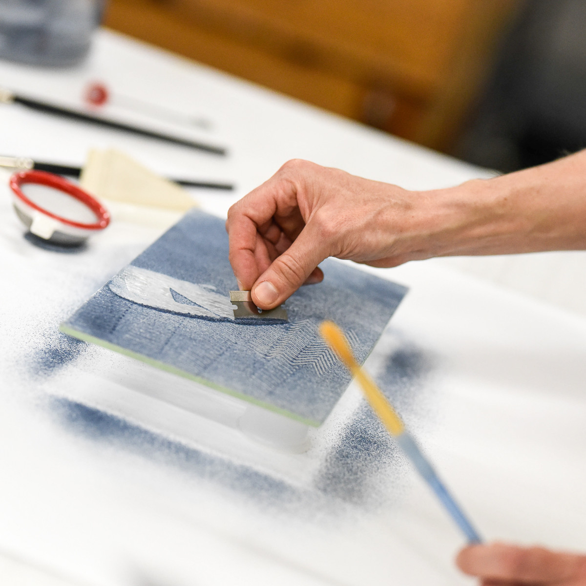 Designing Patterned Plate with Screen Printing - Image 14