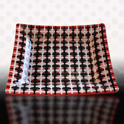 Patterned Bubble Trap