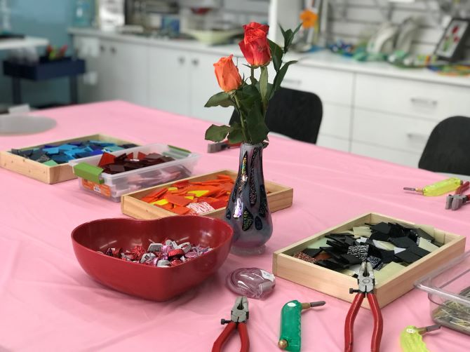 Crafted with love: Valentine Glass Fusion - Image 6