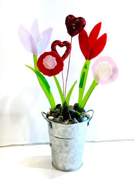 Love infused flowers