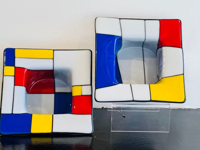 Mondrian design drop out - Image 2