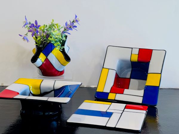 Mondrian design drop out - Image 6