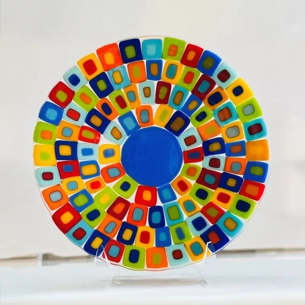 Round Retro Stacked Bowl